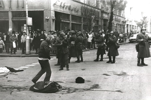 Cluj shooting Romanian revolution 1989 revolutia romana romanians