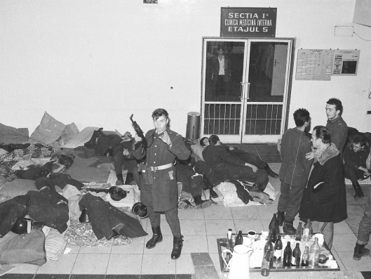 Hospital Romanian revolution 1989 revolutia romana romanians