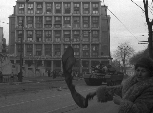 near hotel Bucharest Romania Romanian revolution 1989 revolutia romana