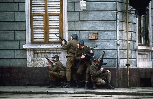 romanian men army Bucharest Romania Romanian revolution 1989 revolutia romana