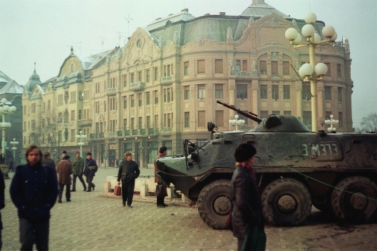 square Timisoara Romania Romanian revolution 1989 revolutia romana