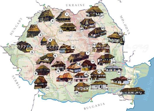 map Romania traditional romanian regions house regions romanians